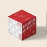 Candela Artigianale “Dammi un baio” – Frutti Rossi di Natale | Olivia Brusca