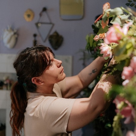Workshop Fiori in Movimento – Composizione e Installazione Floreale | Olivia Brusca Academy