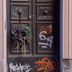 Ghirlanda di Natale artigianale personalizzata | Olivia Brusca