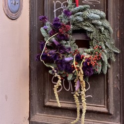 Ghirlanda di Natale artigianale personalizzata | Olivia Brusca