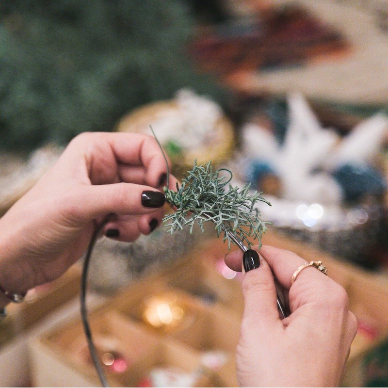 Workshop Ghirlanda di Natale – Bologna 23 Novembre | Olivia Brusca