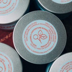 Candela profumata “Io porto il vino” – Soia artigianale | Olivia Brusca