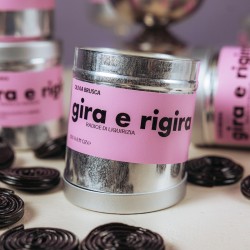 Candela profumata “Gira e rigira – Soia artigianale | Olivia Brusca